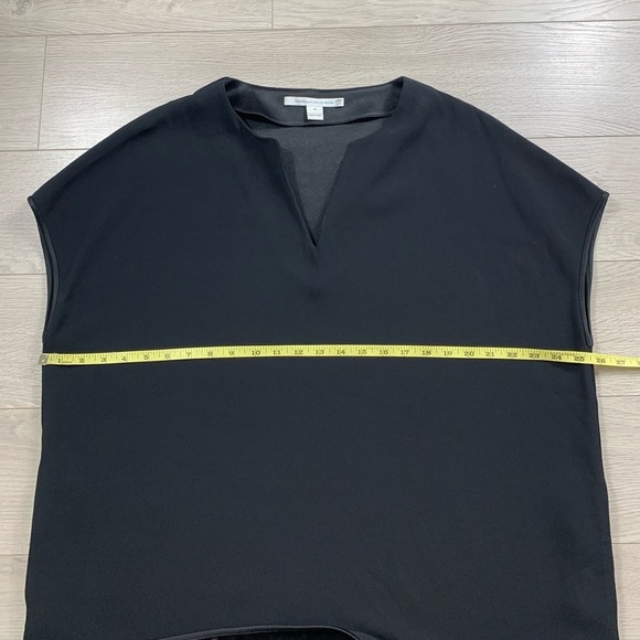 Diane Von Furstenberg Black Cap Sleeve Mini Dress - Picture 13 of 15